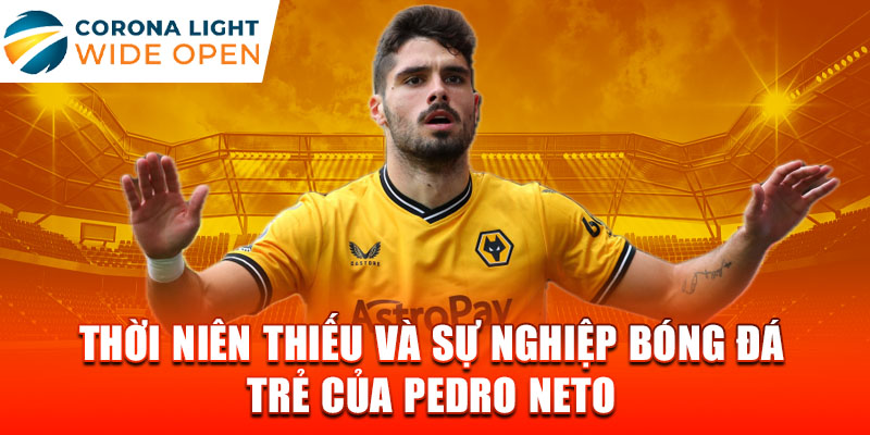 Thời niên thiếu và sự nghiệp bóng đá trẻ của pedro neto